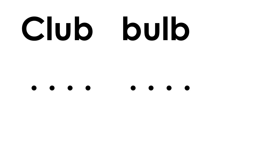 club bulb