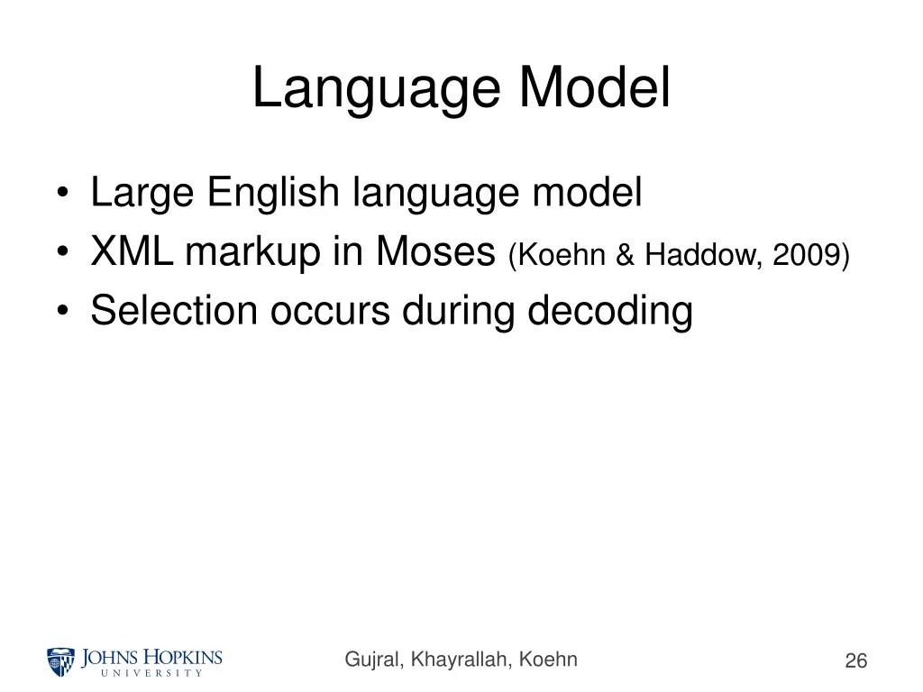 language model