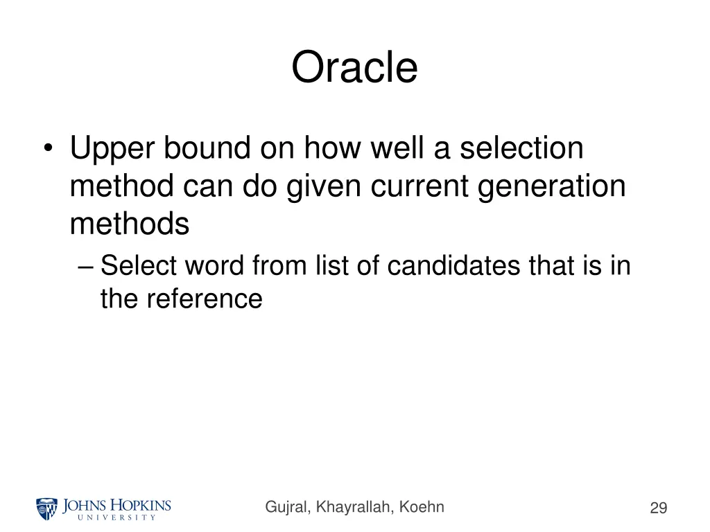 oracle