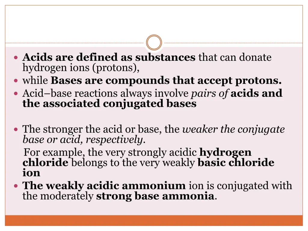 acids are defined as substances that can donate