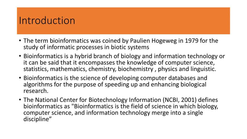 introduction