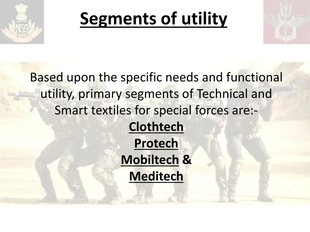segments of utility