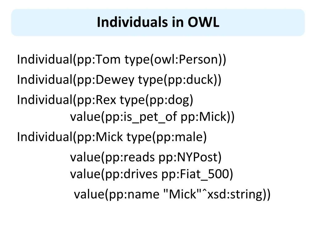 individuals in owl