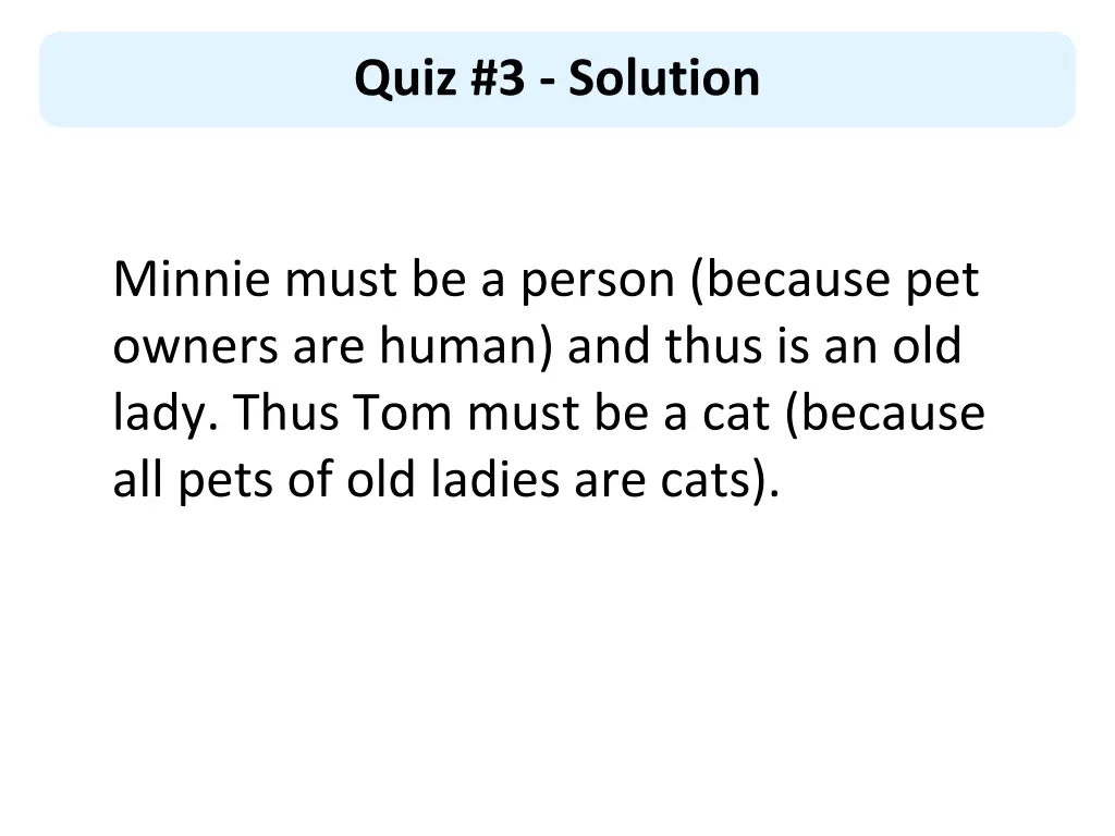 quiz 3 solution