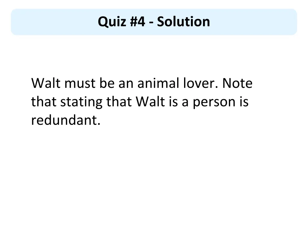 quiz 4 solution