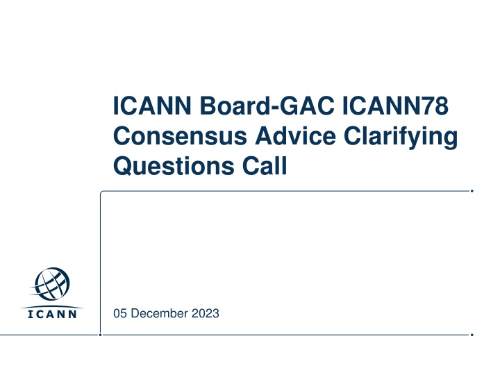 icann board gac icann78 consensus advice