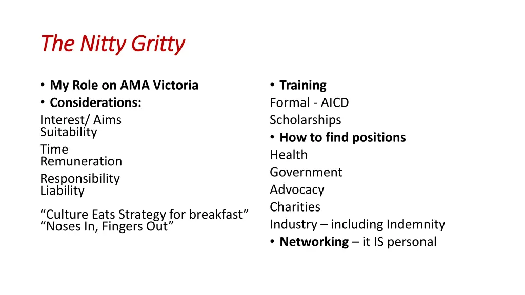 the nitty gritty the nitty gritty