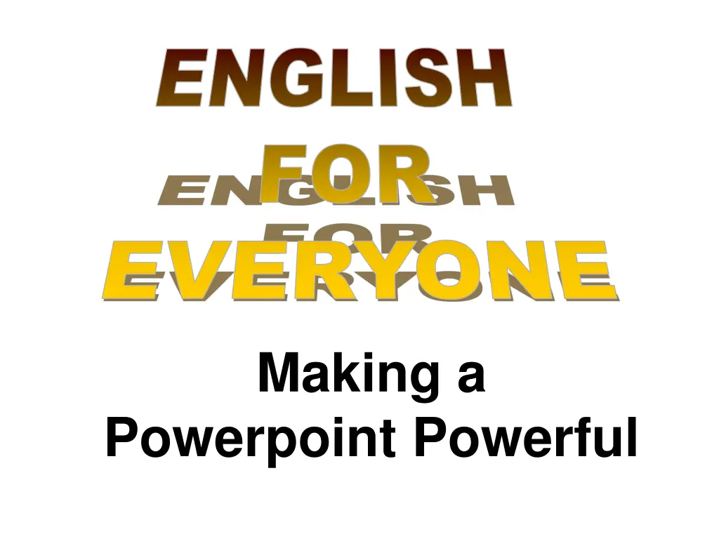 english english for for