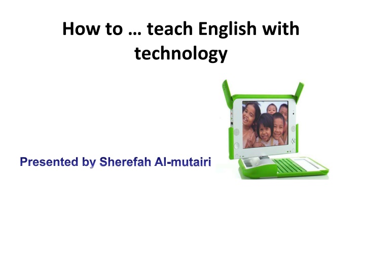 how to teach english with technology