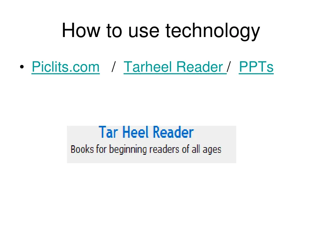 how to use technology 3