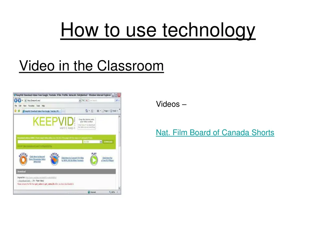 how to use technology 5