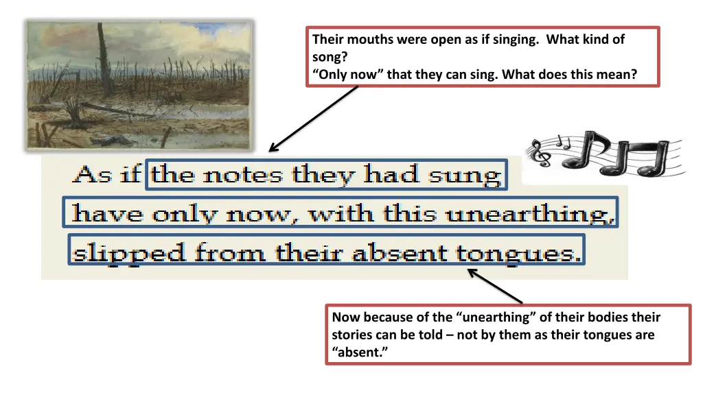 their mouths were open as if singing what kind