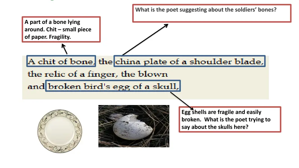 what is the poet suggesting about the soldiers
