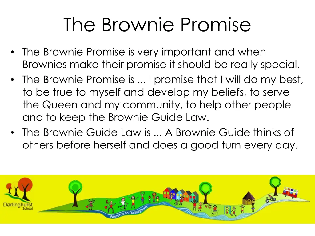 the brownie promise