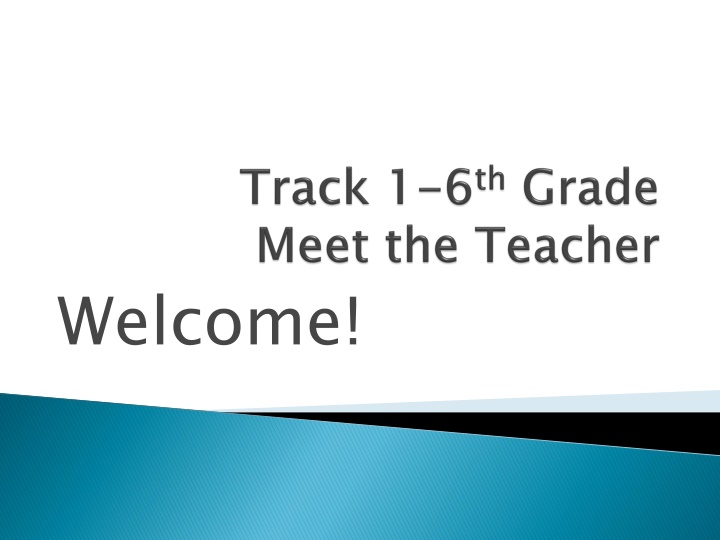 welcome