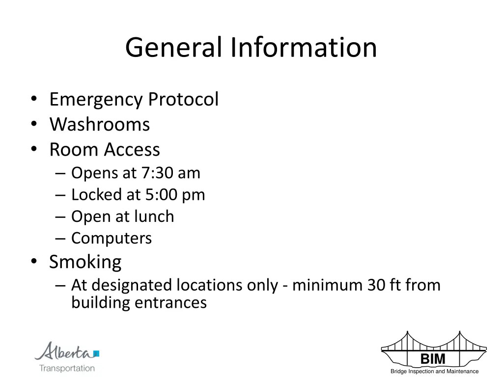 general information