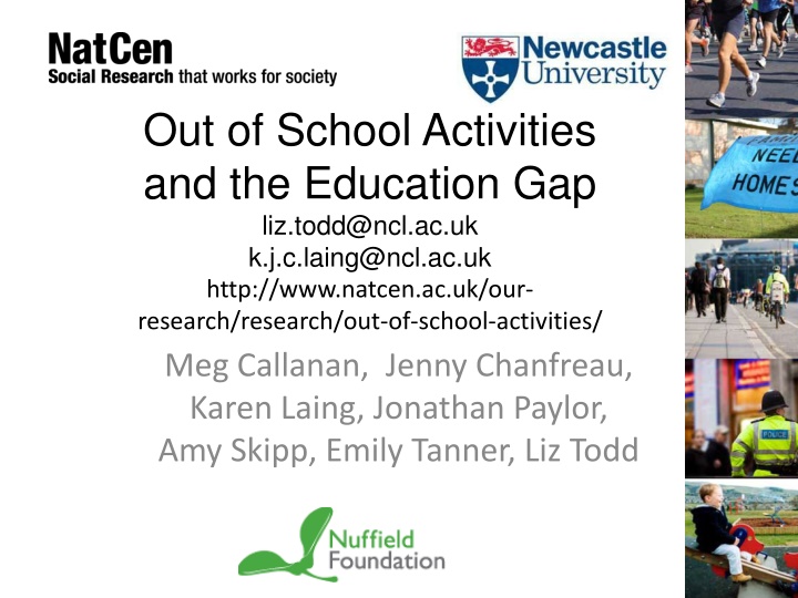 out of school activities and the education