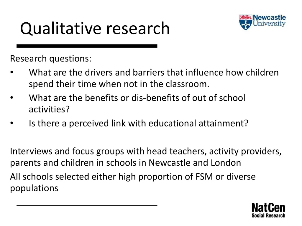 qualitative research