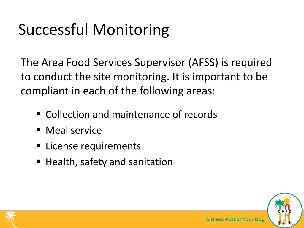 successful monitoring