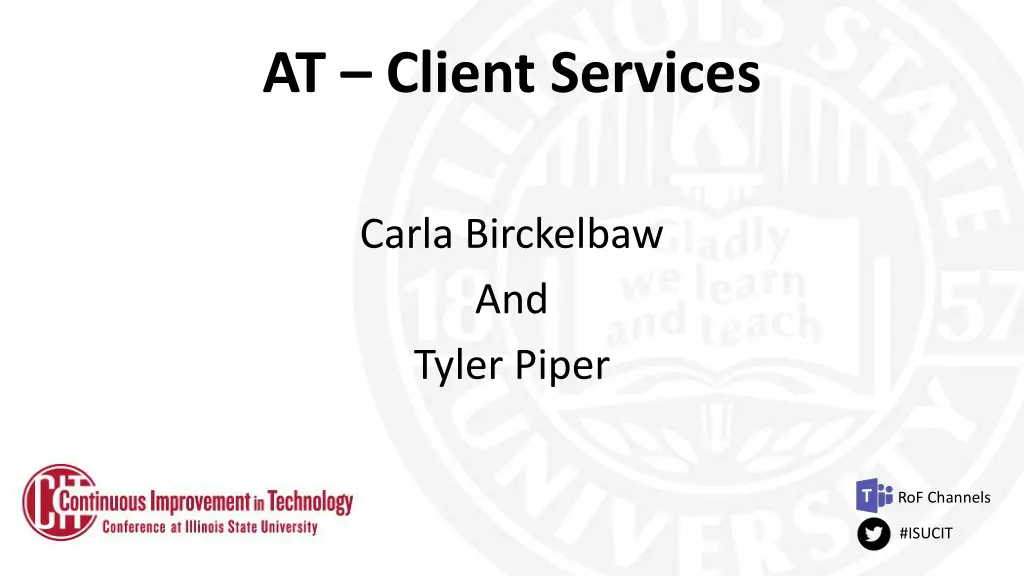 at client services