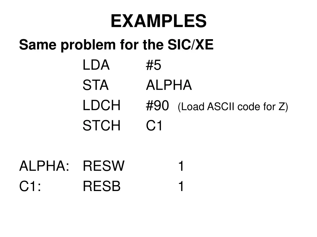 examples 1