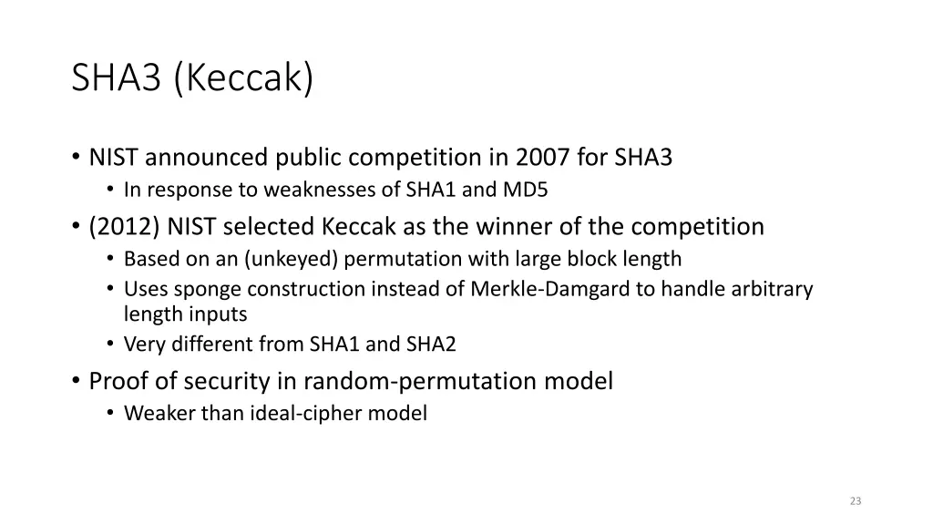 sha3 keccak