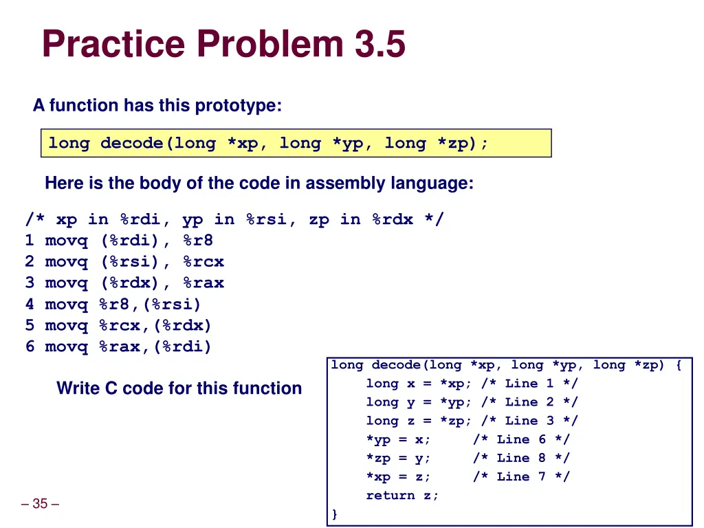 practice problem 3 5