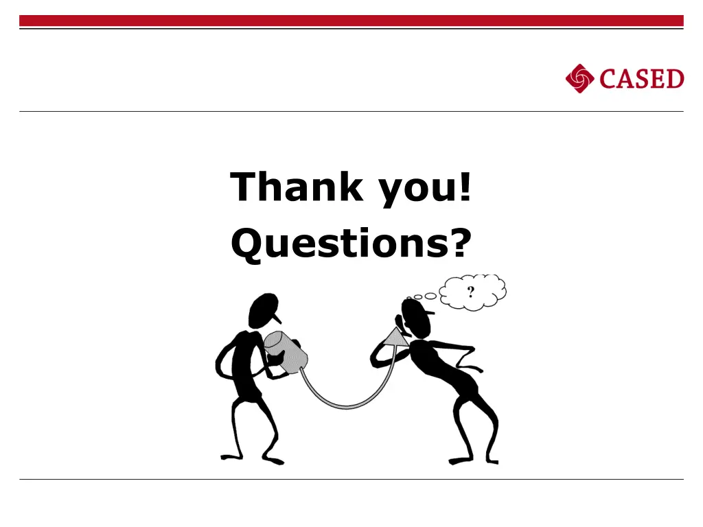 thank you questions