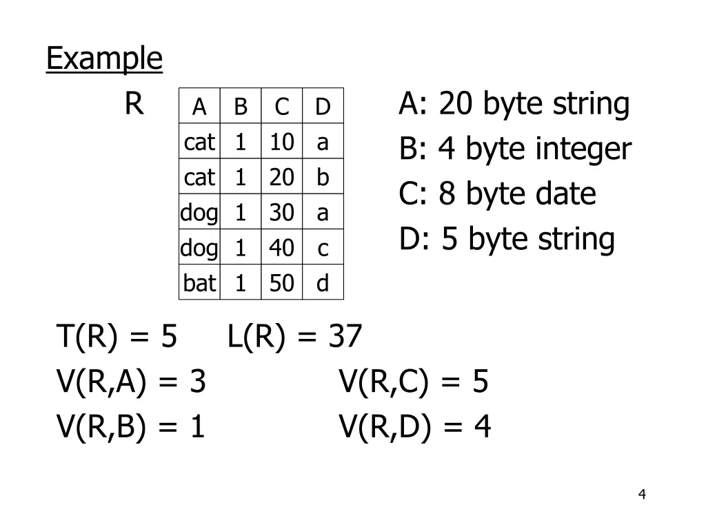example r