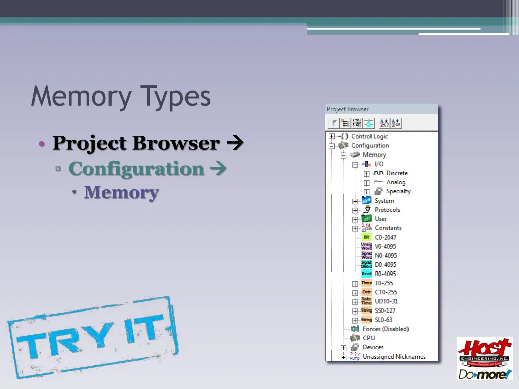 memory types