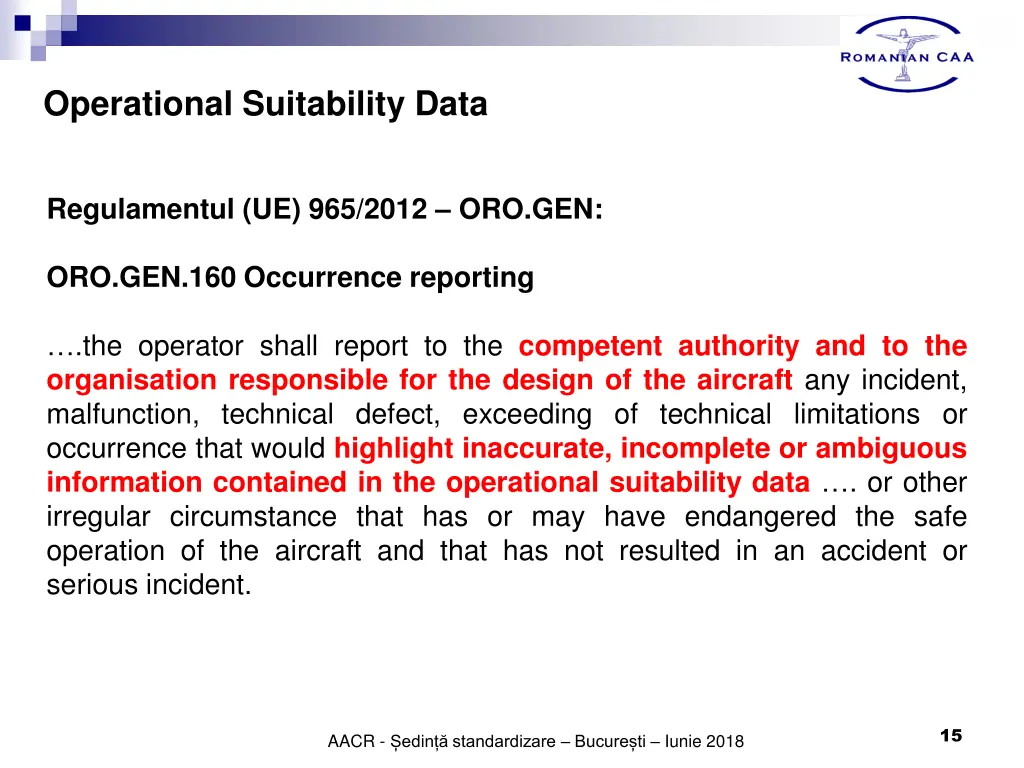operational suitability data 10