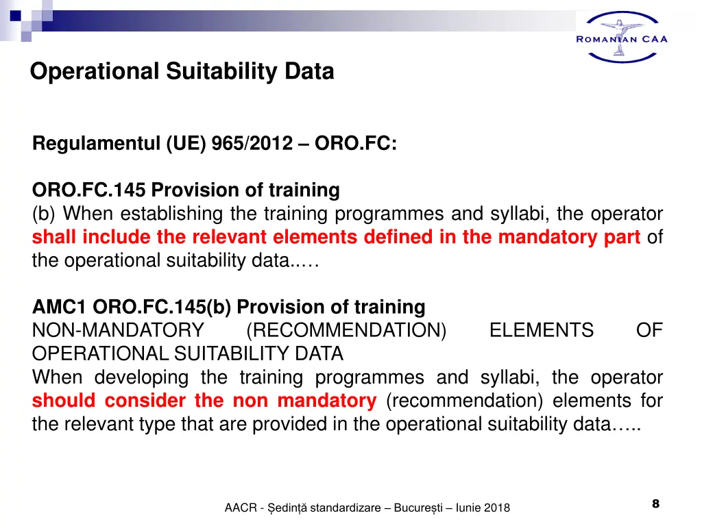 operational suitability data 3