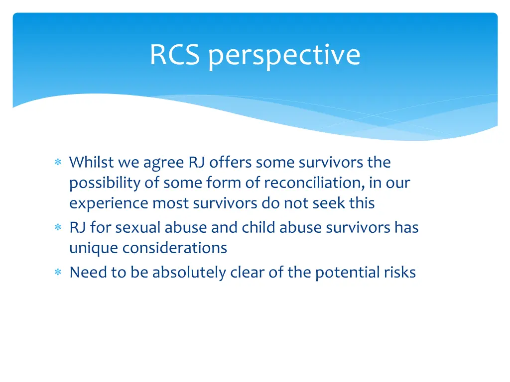 rcs perspective
