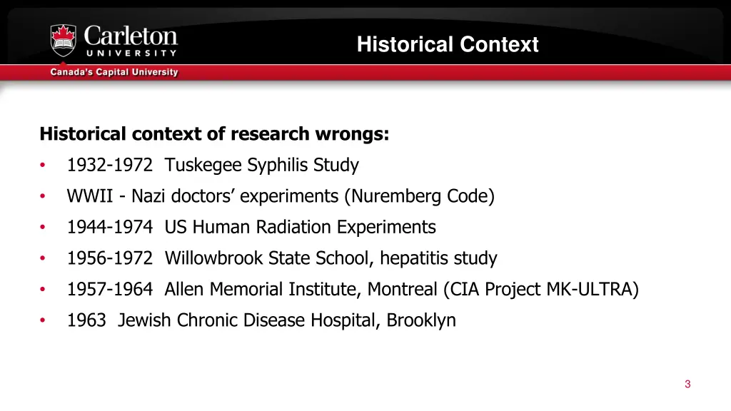 historical context