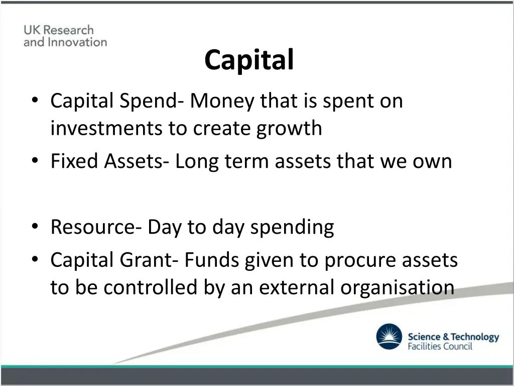 capital