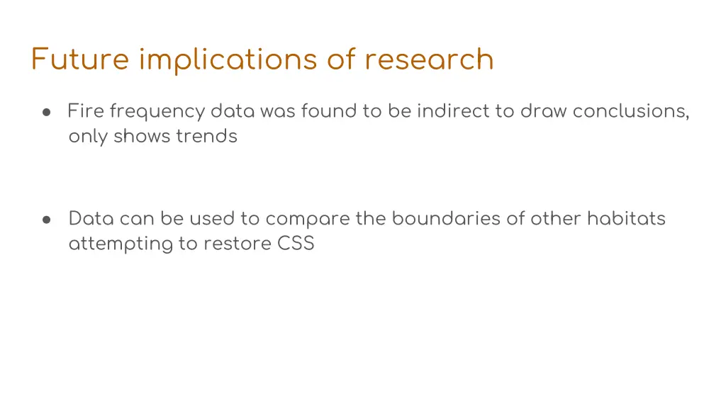 future implications of research