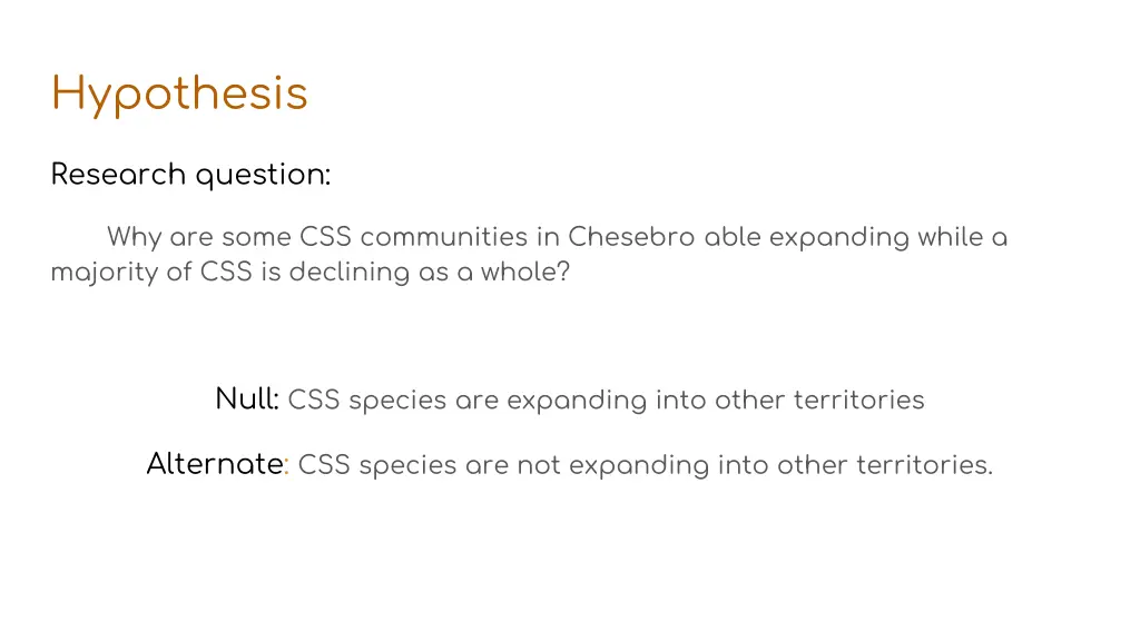 hypothesis