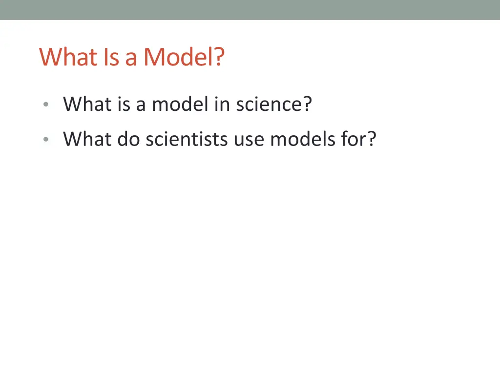 what is a model