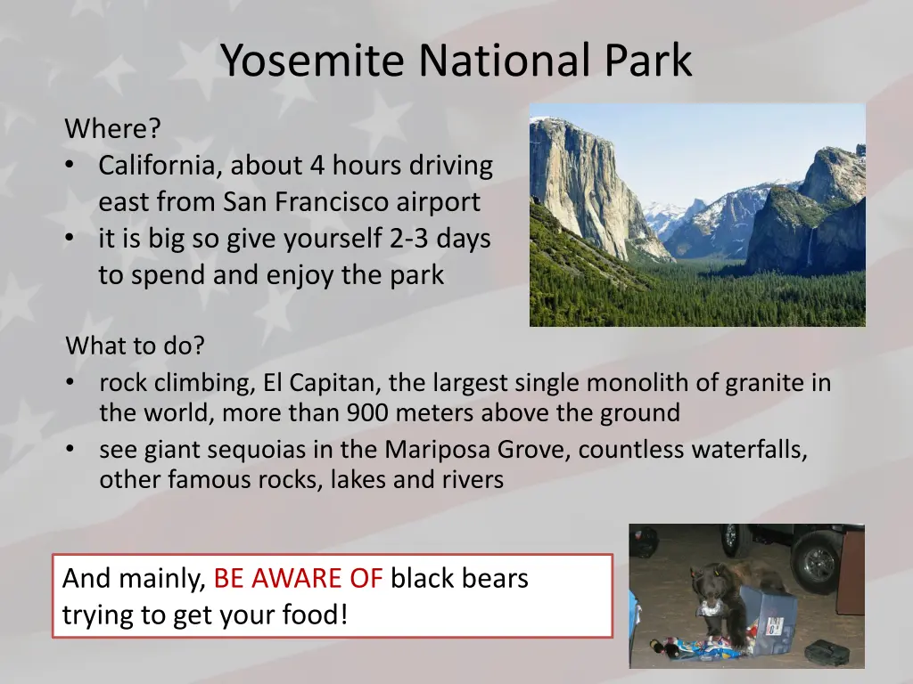 yosemite national park