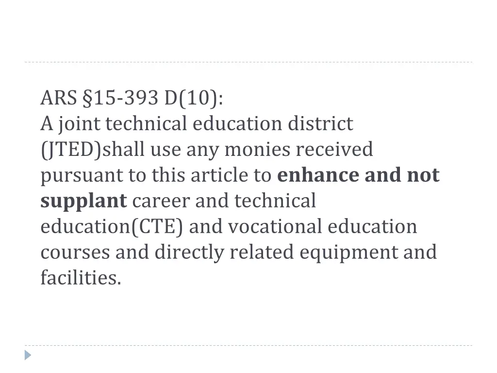 ars 15 393 d 10 a joint technical education