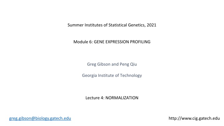 summer institutes of statistical genetics 2021