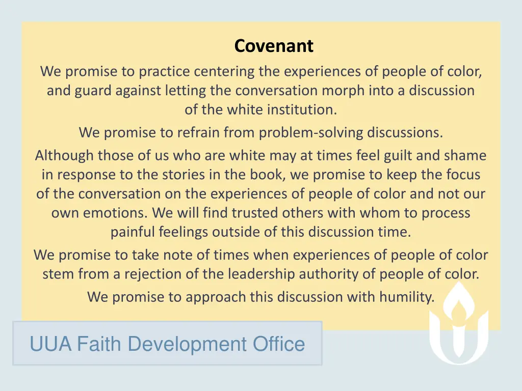 covenant 1