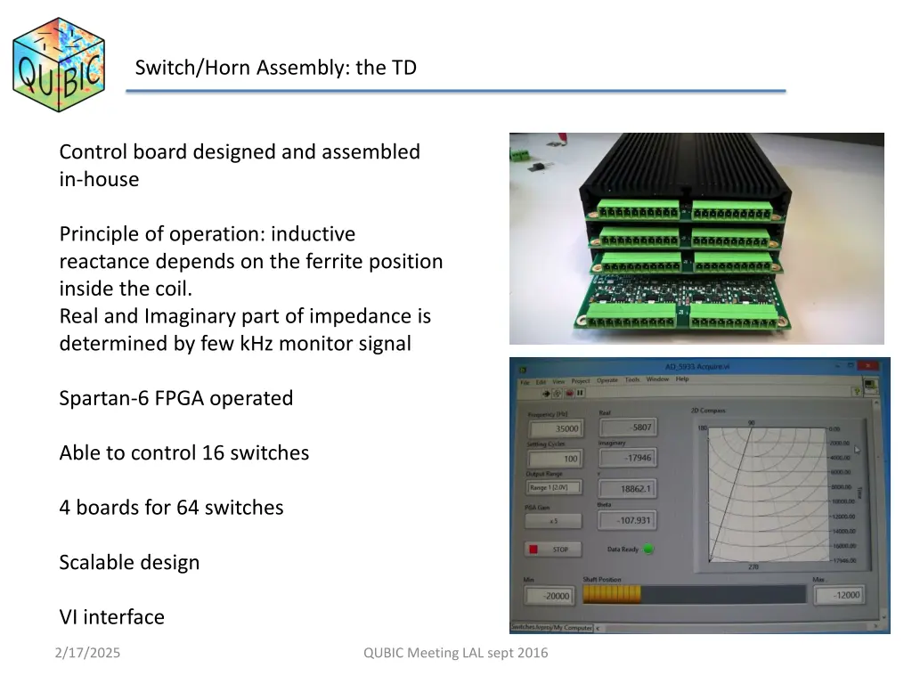 switch horn assembly the td 2
