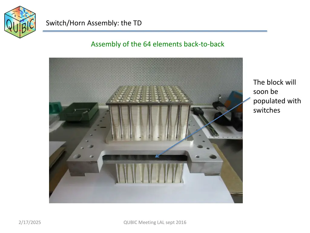 switch horn assembly the td