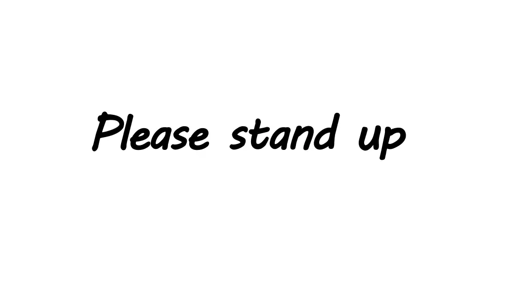 please