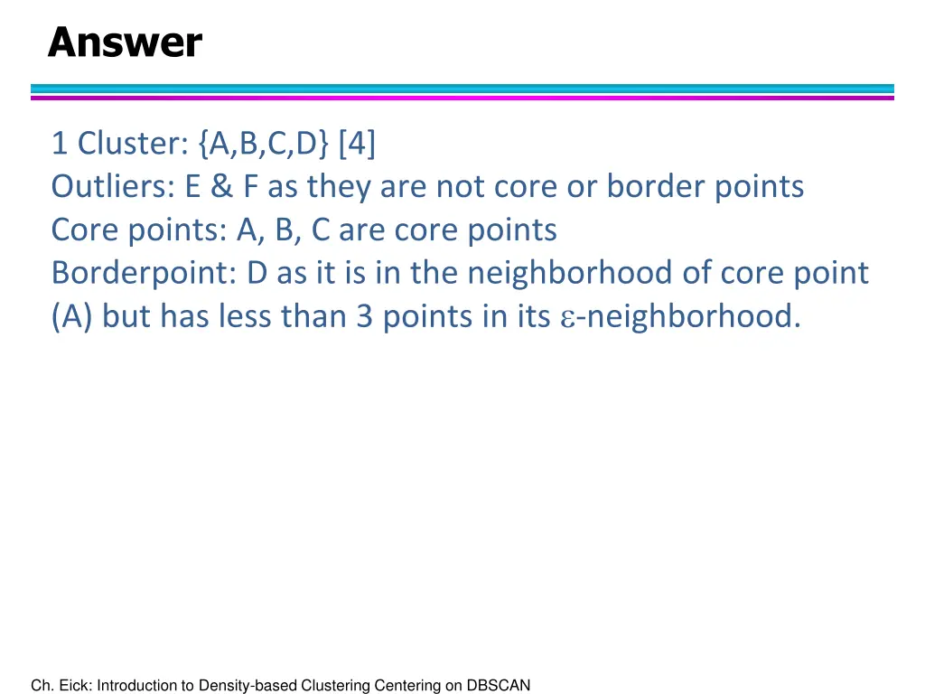 answer