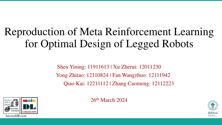 reproduction of meta reinforcement learning