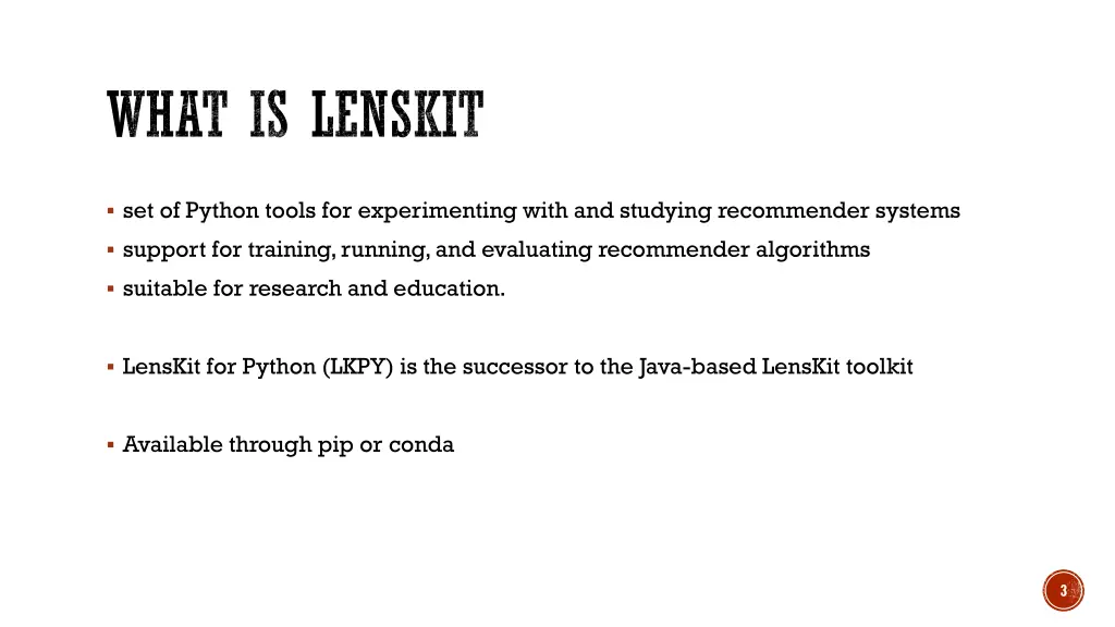 what is lenskit
