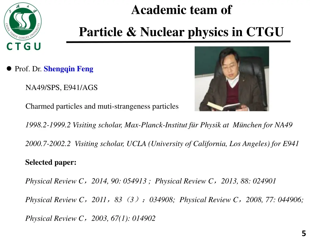 academic team of