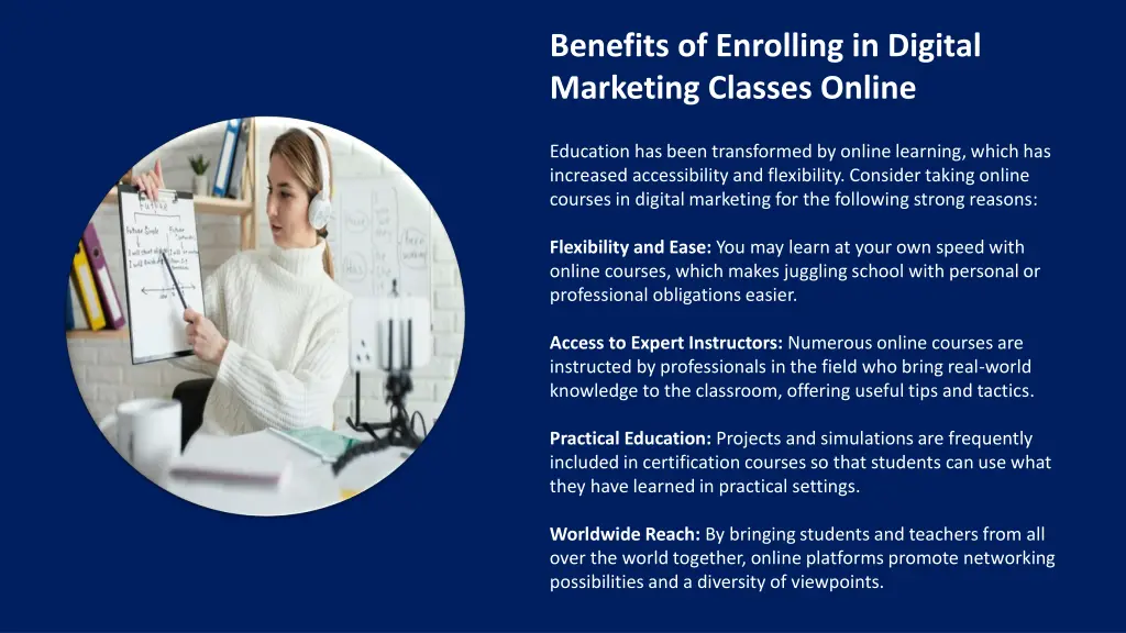 benefits of enrolling in digital marketing